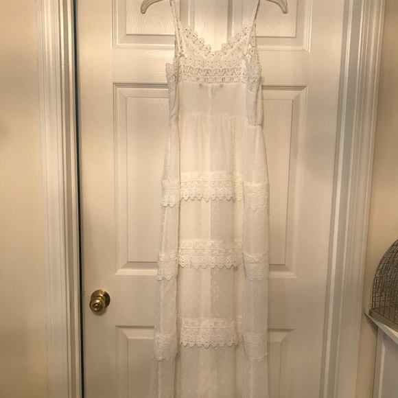 ASOS Vera Moda White Lace Dress - Picture 5 of 7